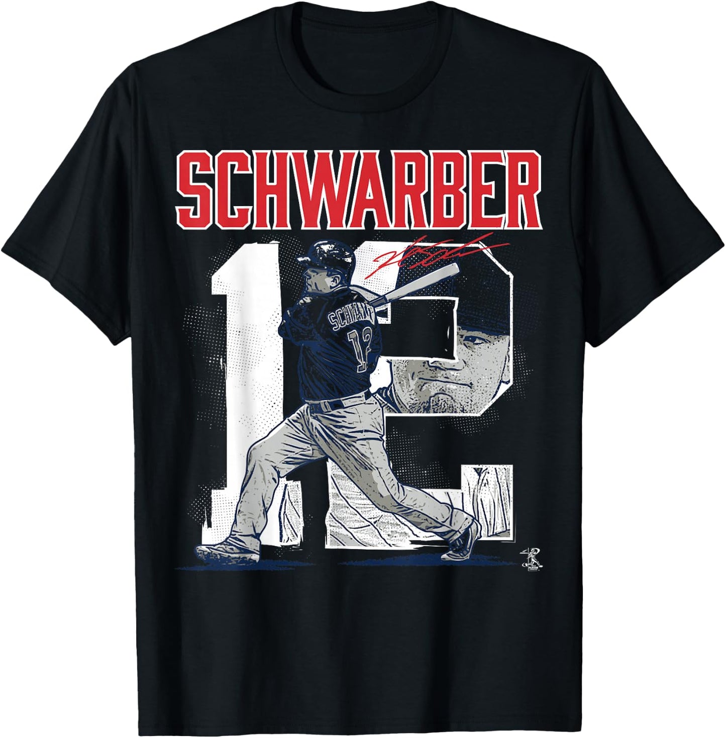 Kyle Schwarber Player Number - Apparel T-Shirt - T-Shirt | Black