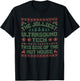 Christmas Ultrasound Tech Shirt Funny Ultrasound Technologis T-Shirt - T-Shirt | Black