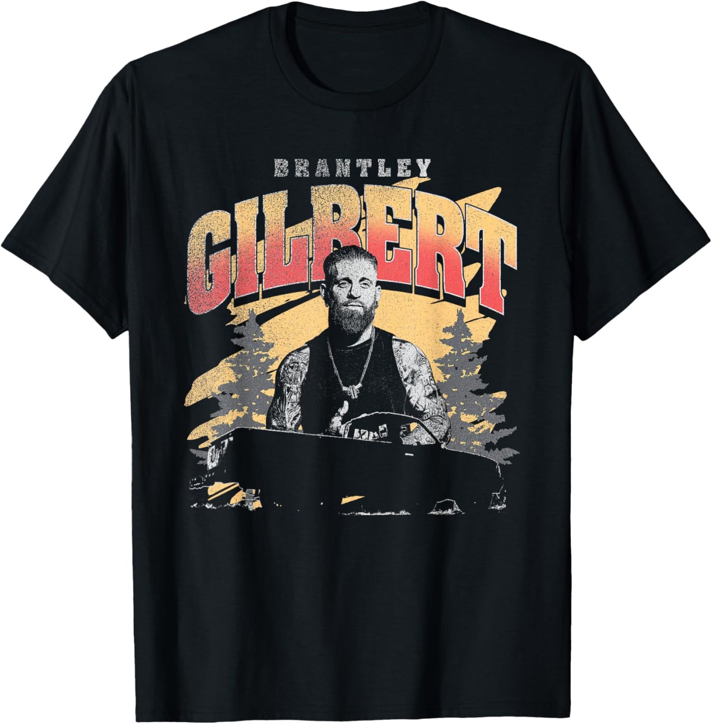 Brantley Gilbert - Car T-Shirt - T-Shirt | Black