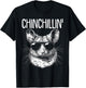 Chinchillin' Funny Cute Chinchilla Lover T-Shirt - T-Shirt | Black