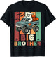 Vintage Ghost Monster Truck Halloween Big Brothers Pumpkins T-Shirt - T-Shirt | Black
