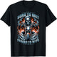 Born To Shit Forced To Wipe Skeleton Men's Peinlich T-Shirt - T-Shirt | Black