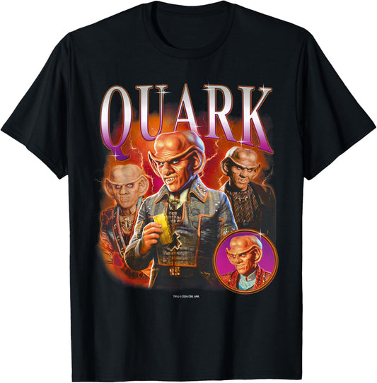 Star Trek : Deep Space Nine Quark Heartthrob , Black, S T-Shirt - T-Shirt | Black