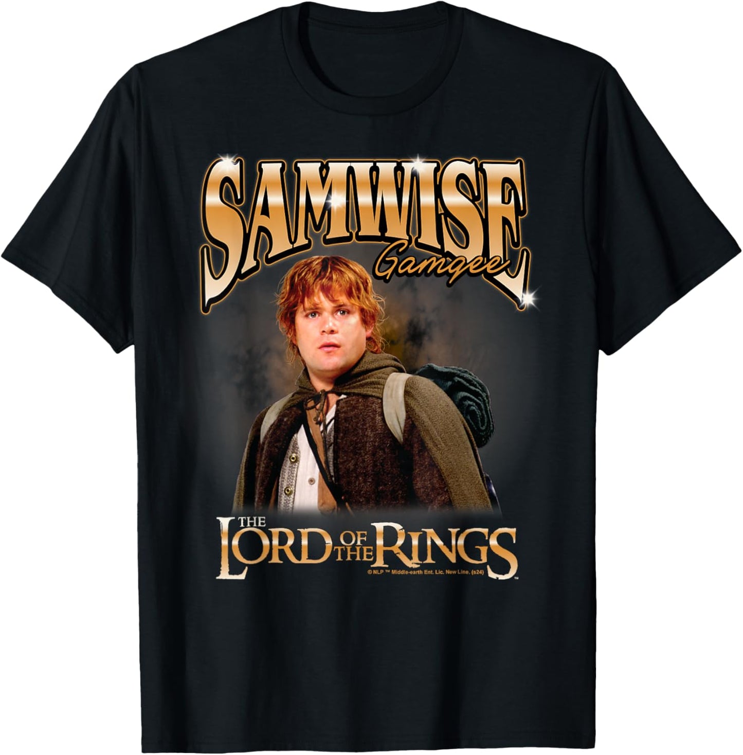 Lord of The Rings - Samwise Gamgee T-Shirt - T-Shirt | Black