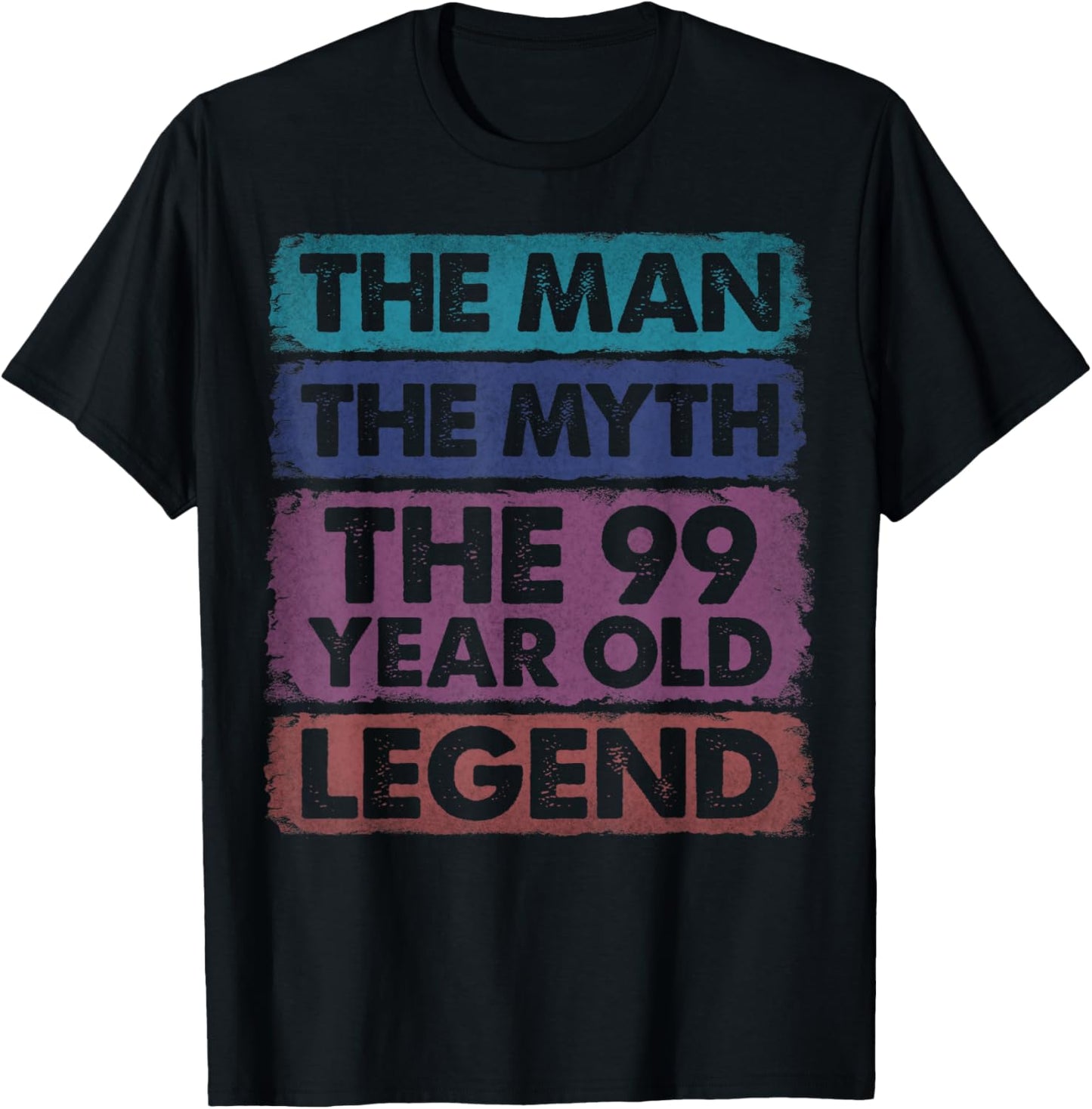 99th Birthday 99 Year Old Gifts Legend Limited Edition T-Shirt - T-Shirt | Black