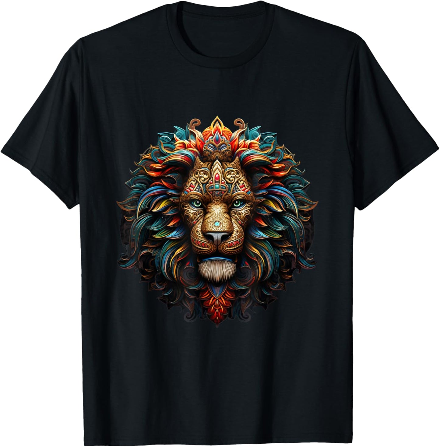 Regal Batik Lion T-Shirt - T-Shirt | Black
