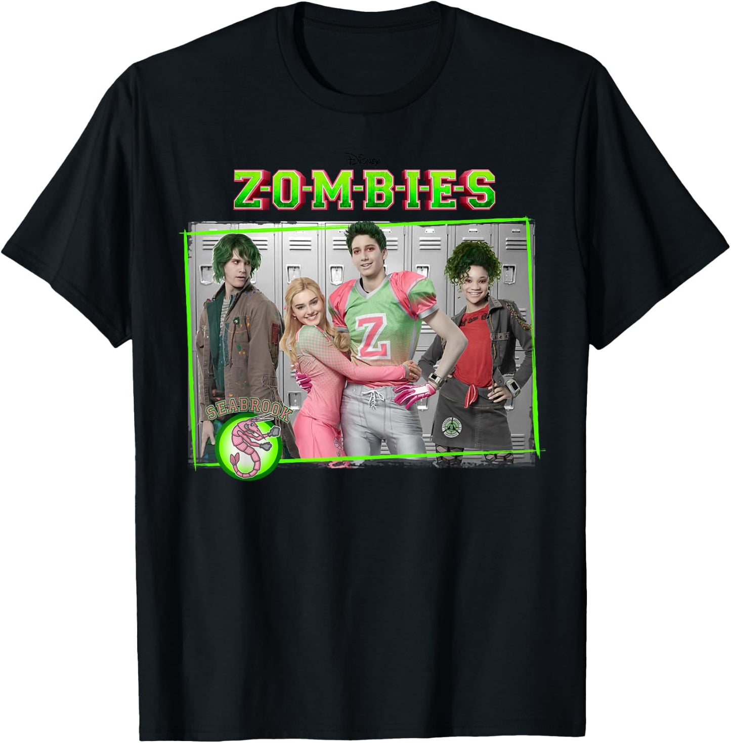 Zombies - Zed and Addison T-Shirt - T-Shirt | Black