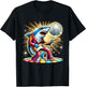 Disco Ball Guitar Shark T-Shirt - T-Shirt | Black