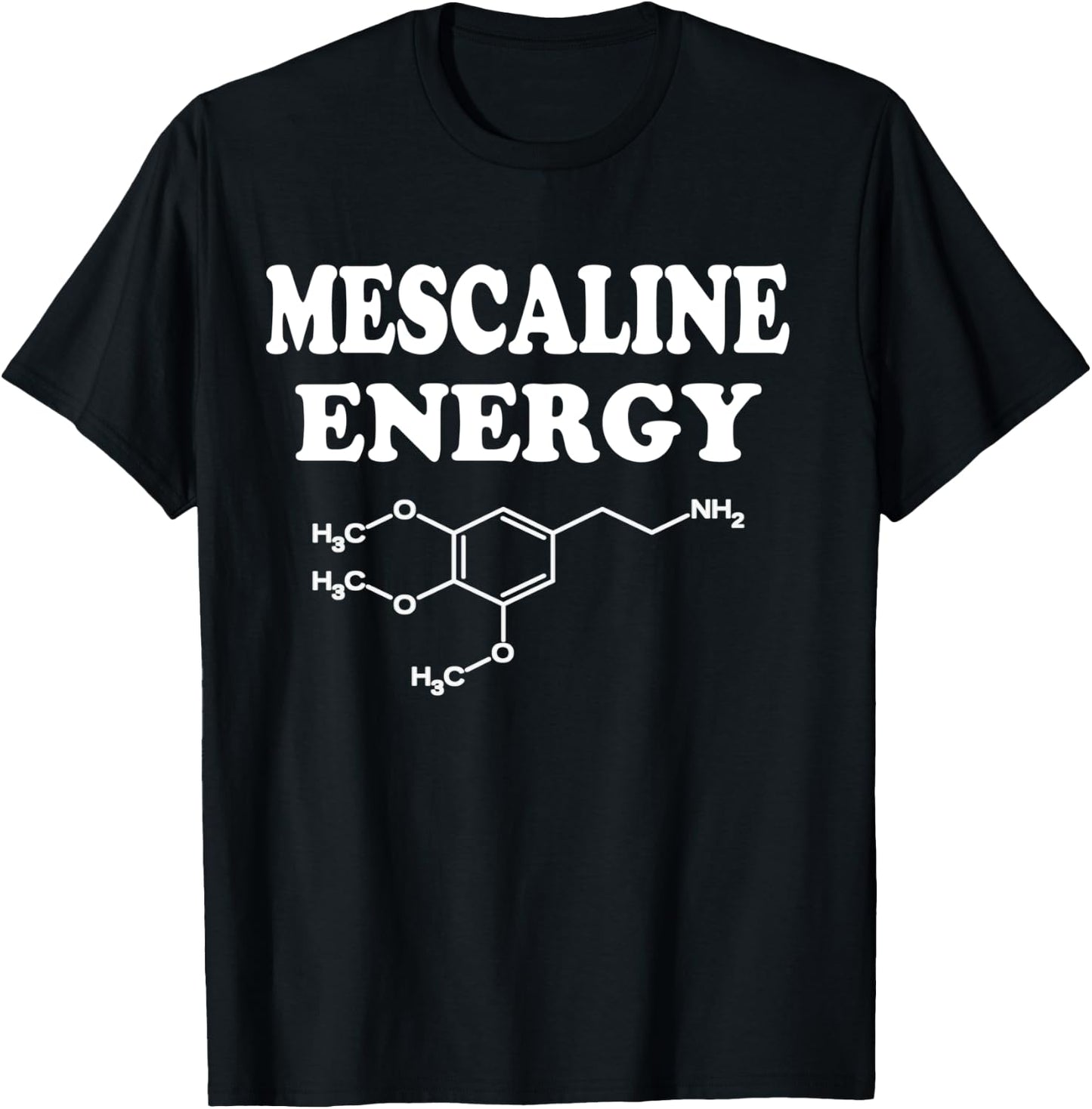 Funny Psychedelic Peyote Rave Party Mescaline T Shirt LSS T-Shirt - T-Shirt | Black