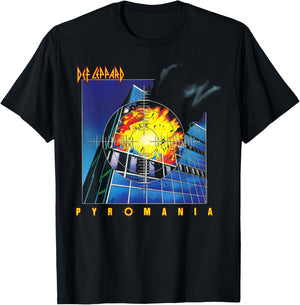 Def Leppard - Pyromania T-Shirt - T-Shirt | Black