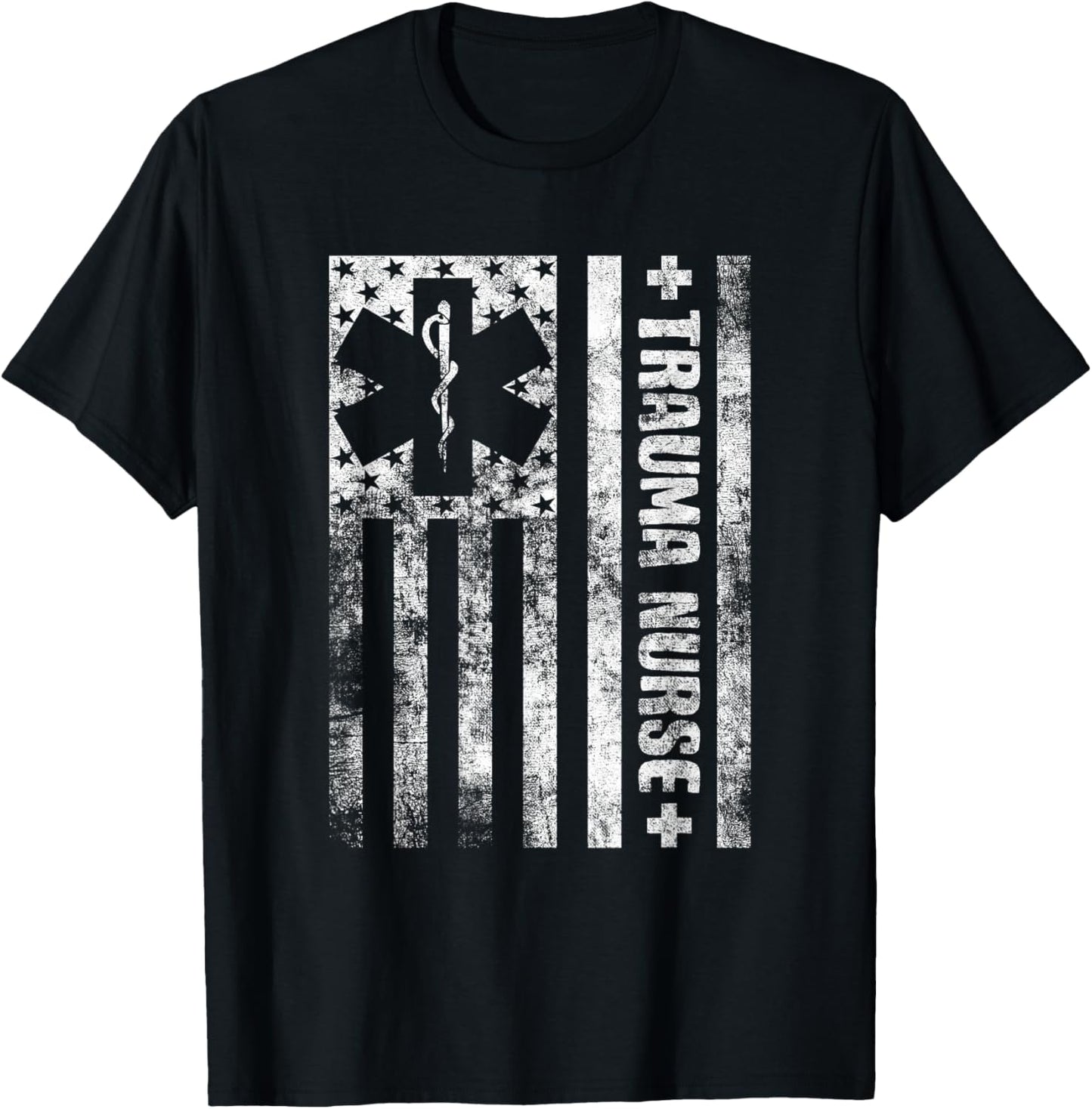 Emergency Department ICU Nurses Medical Care ER Trauma Nurse T-Shirt - T-Shirt | Black