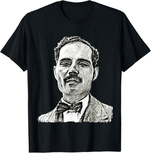 Pedro Albizu Campos Puerto Rico History Resiste Sketch T-Shirt - T-Shirt | Black