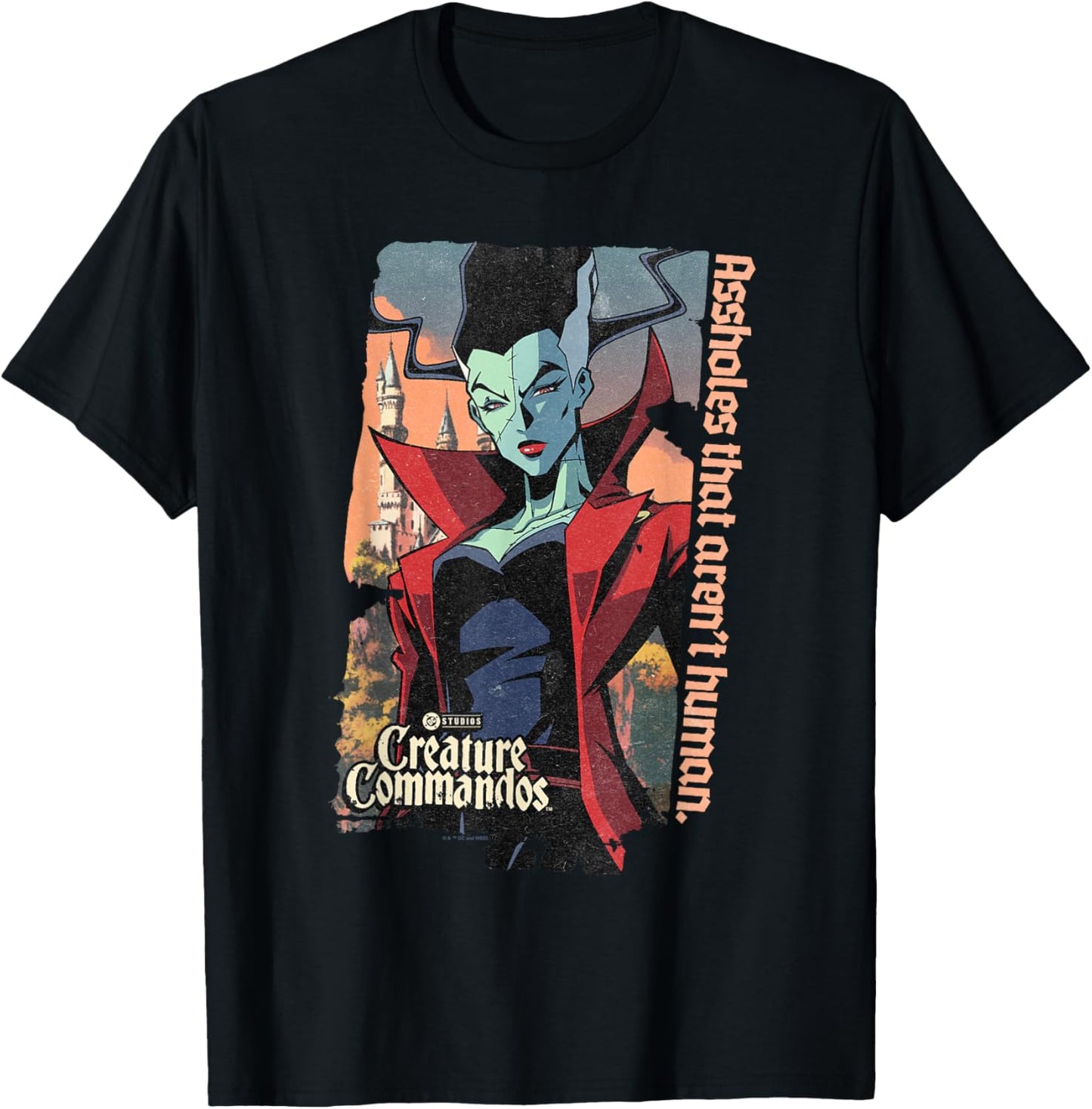 Creature Commandos The Bride T-Shirt - T-Shirt | Black