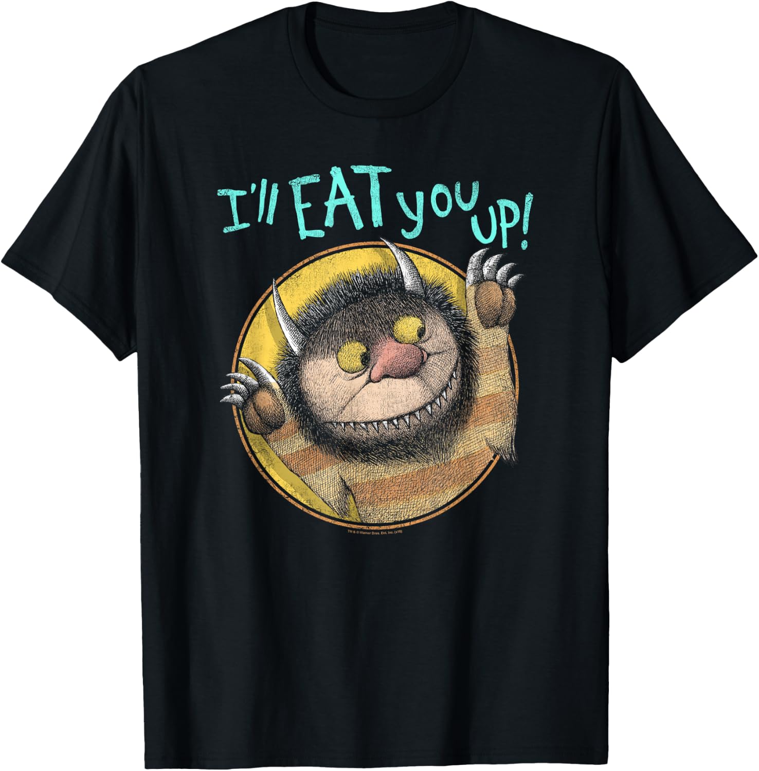Where the Wild Things Are Eat T-Shirt - T-Shirt | Black