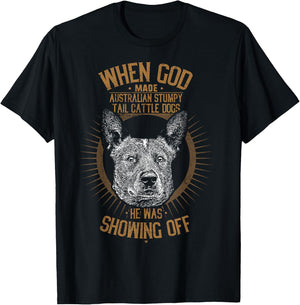 Australian Stumpy Tail Cattle Dog Funny Dog Women T-Shirt - T-Shirt | Black