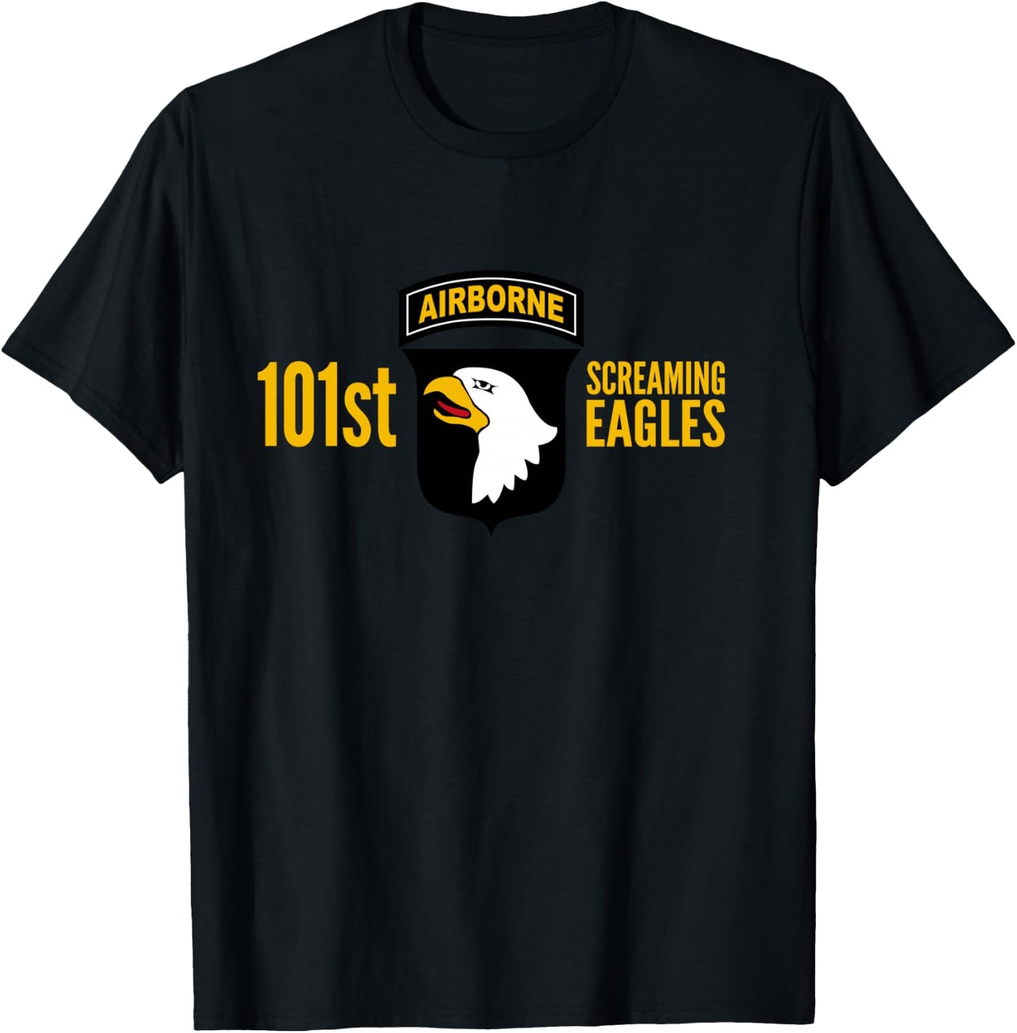 Army 101st Airborne Division Us T-Shirt - T-Shirt | Black
