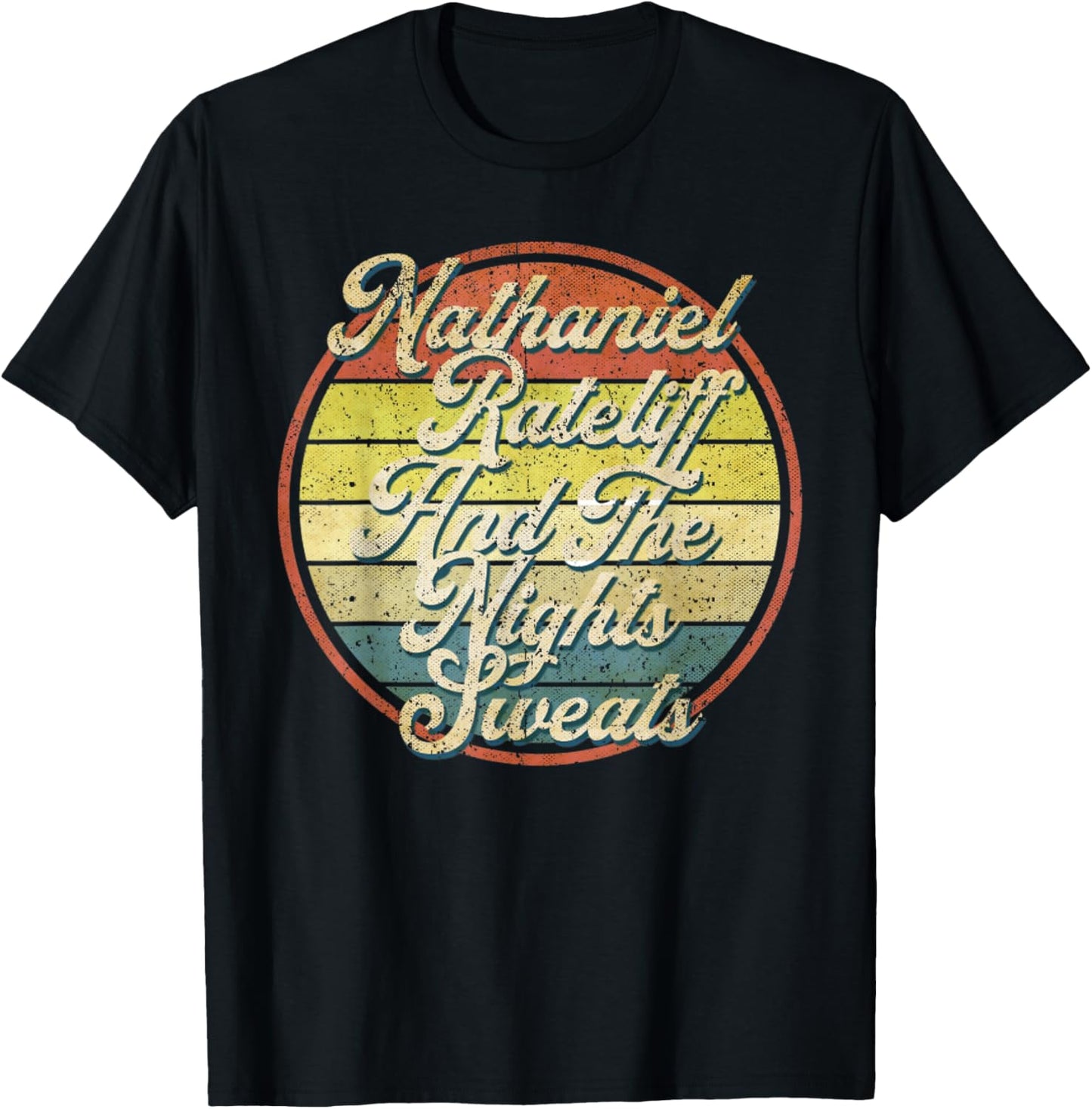 Vintage Vibes NathanielRate Retro T-Shirt - T-Shirt | Black