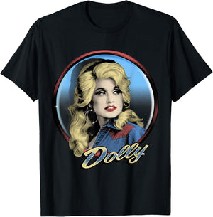 Dolly Parton Western T-Shirt - T-Shirt | Black