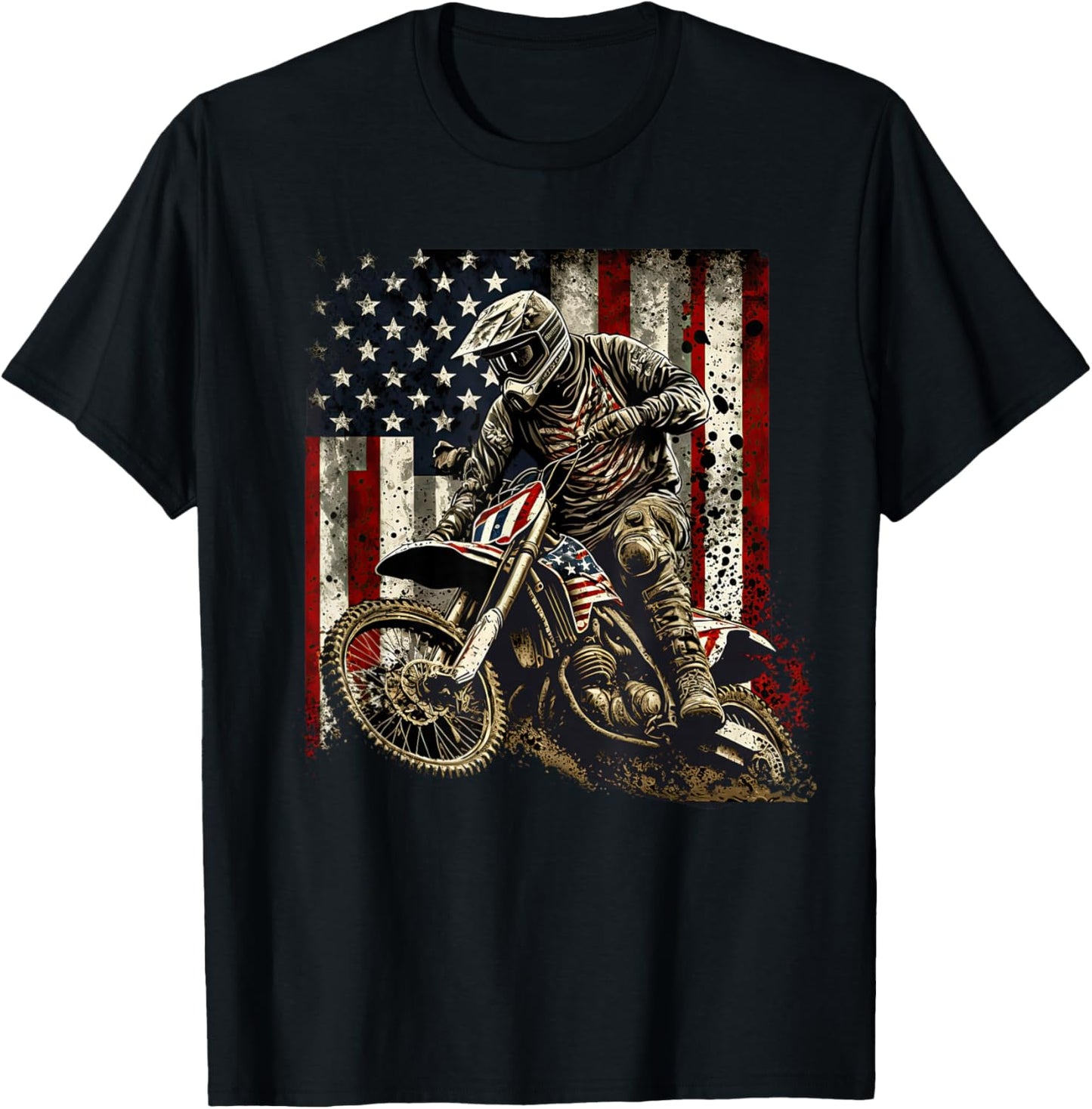 Motocross Supercross FMX riders Dirt Bike Freestyle motocro T-Shirt - T-Shirt | Black