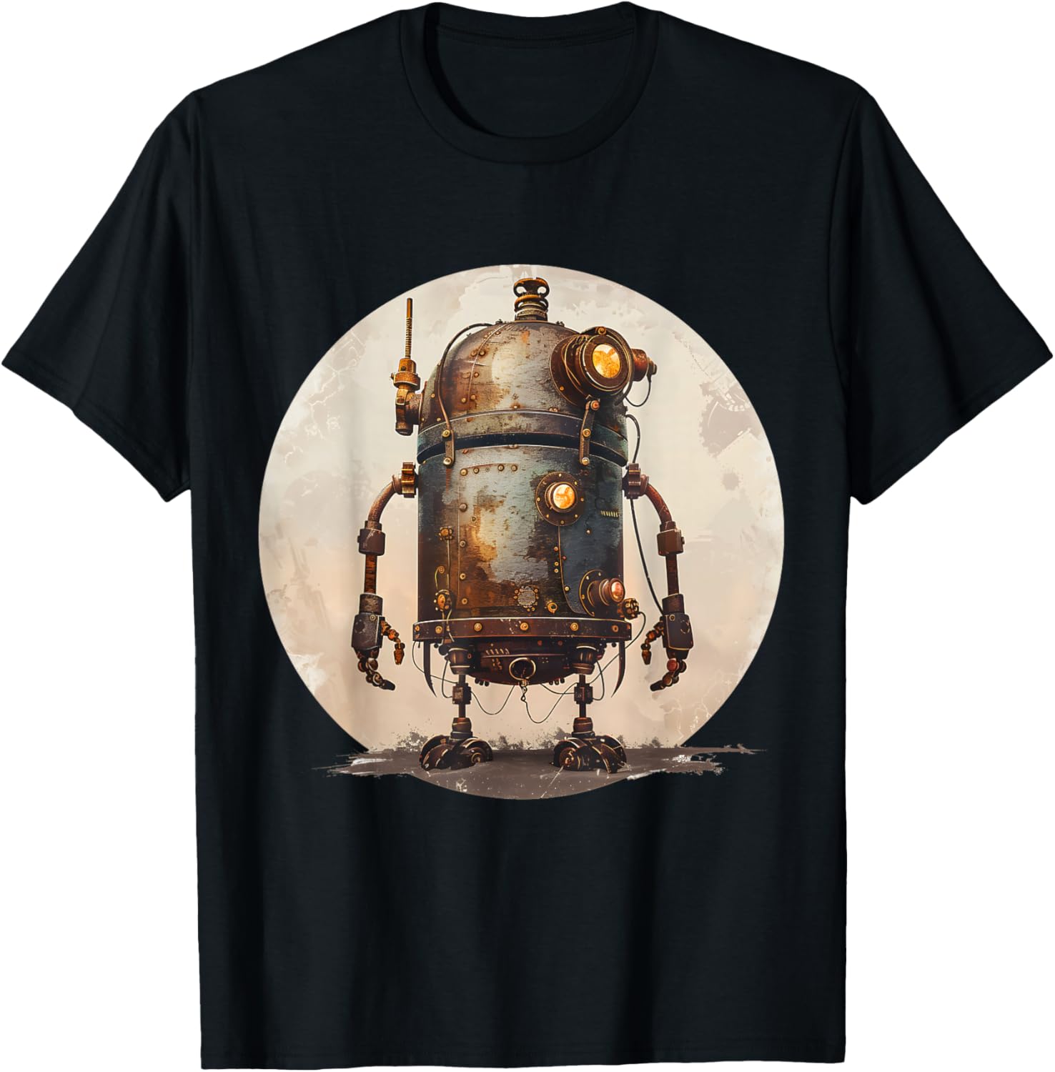 Technology Robotics Design , Small, Black T-Shirt - T-Shirt | Black