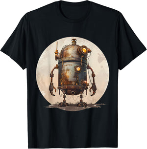 Technology Robotics Design , Small, Black T-Shirt - T-Shirt | Black