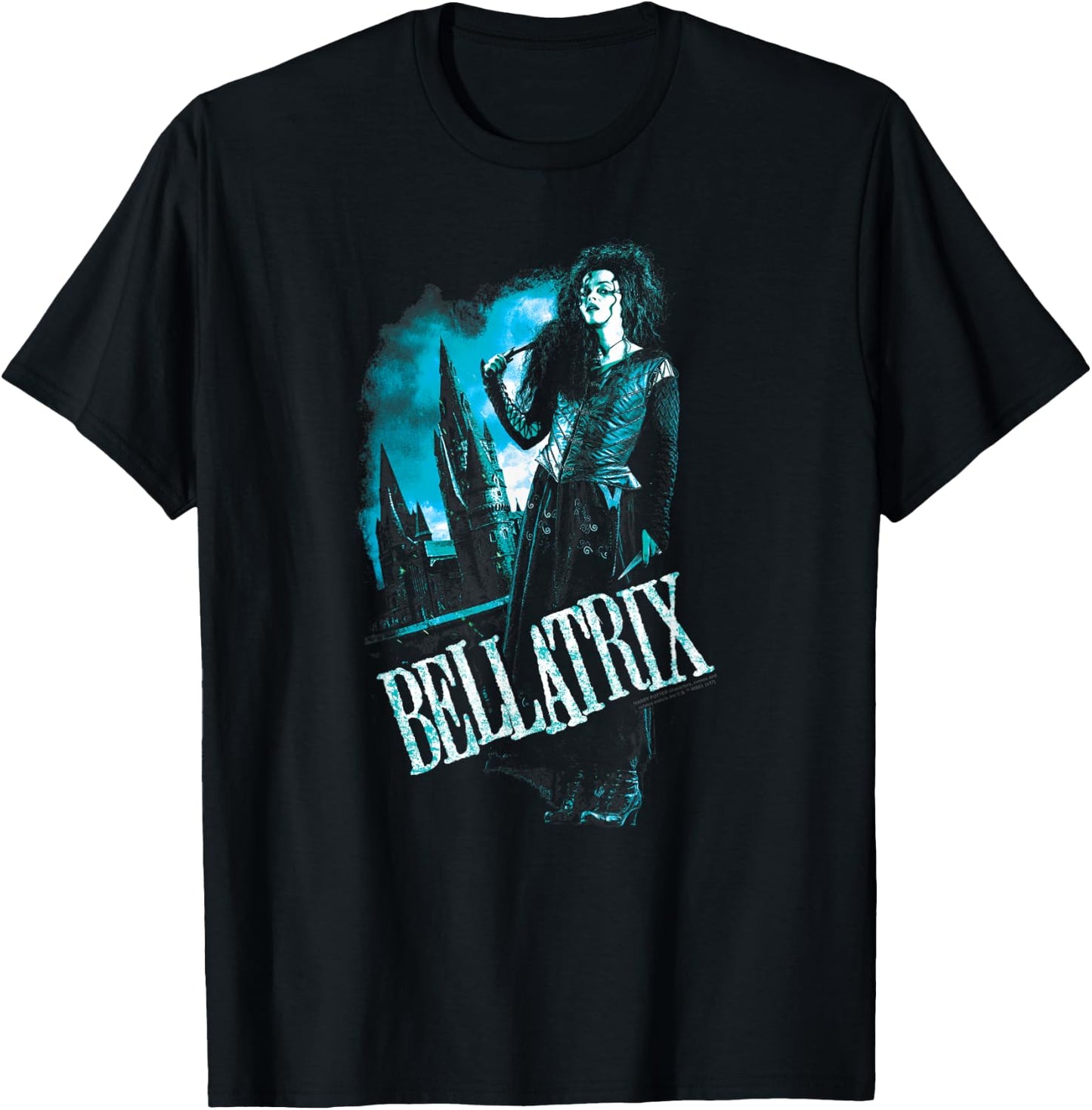 Harry Potter Bellatrix Full Body T-Shirt - T-Shirt | Black