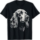 Cocker Spaniel Graphic Pet Art Dog Cocker Spaniel T-Shirt - T-Shirt | Black