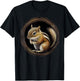 Chipmunk Animal Lover Wildlife Chipmunks T-Shirt - T-Shirt | Black