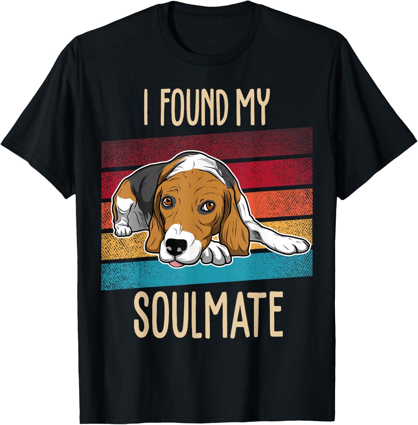 Beagle Dog T-Shirt - T-Shirt | Black