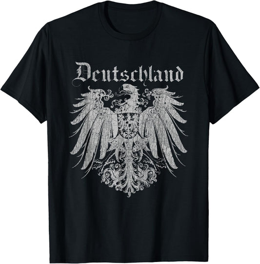 Deutschland Shirt | Prussian Germany / Germans T-Shirt - T-Shirt | Black