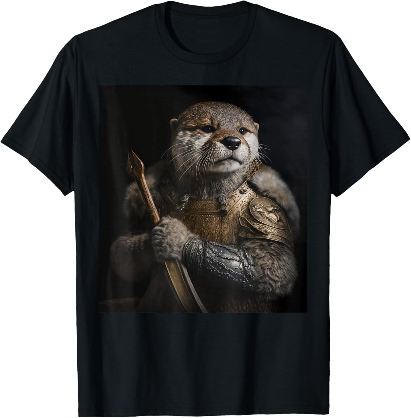 Sea Otter Lover Funny Design T-Shirt - T-Shirt | Black