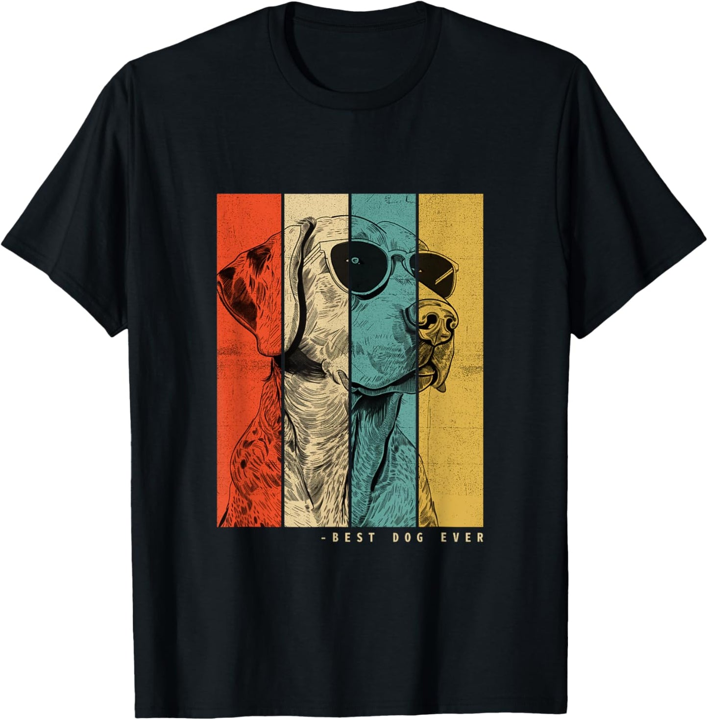 Vintage Catahoula Leopard Dog Mom Dad Kids Men Women T-Shirt - T-Shirt | Black