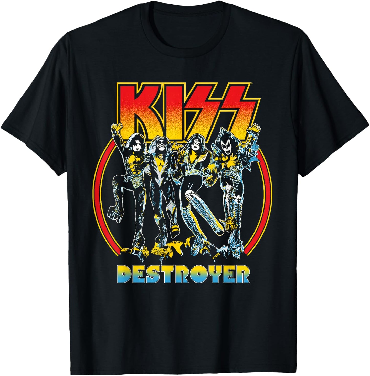 KISS - Rock and Roll Party T-Shirt - T-Shirt | Black