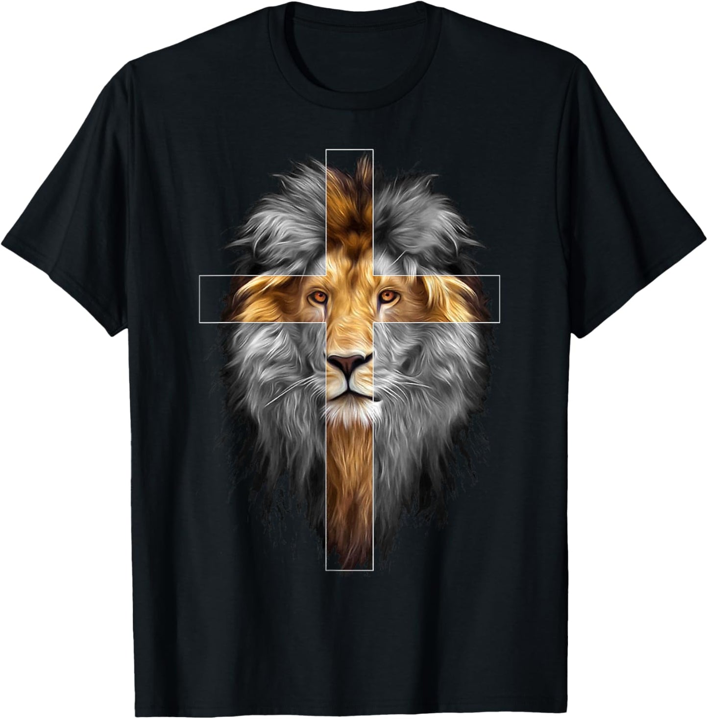 Lion of Judah Men Women T-Shirt - T-Shirt | Black
