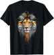 Jesus Lion of Judah | Christian T-Shirt - T-Shirt | Black
