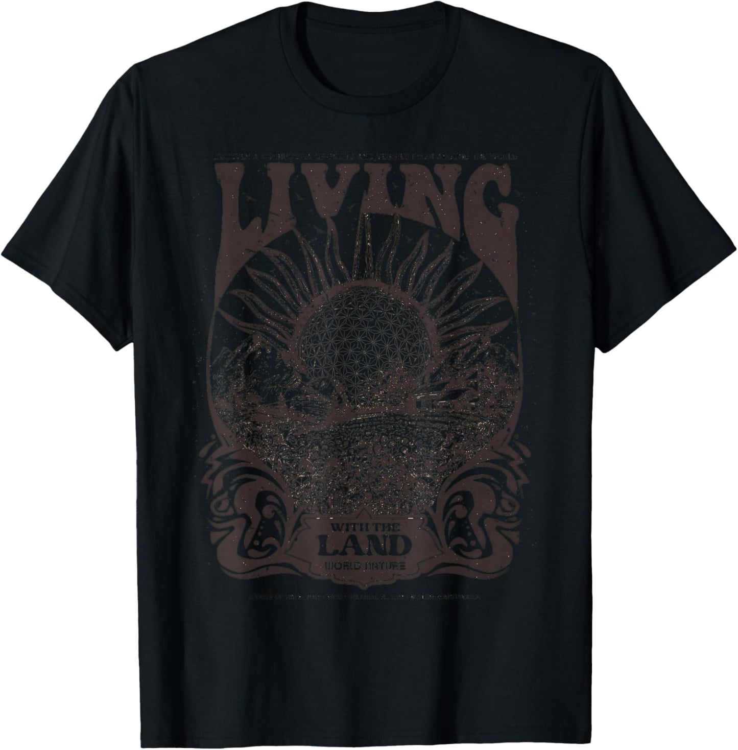 Living With The Land T-Shirt - T-Shirt | Black