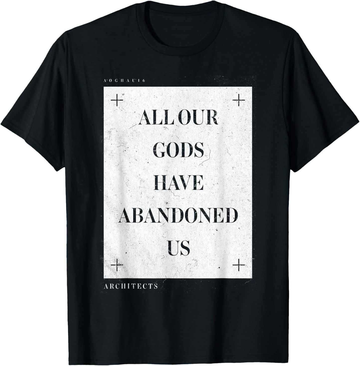 Architects - All Our Gods - Official Merchandise T-Shirt - T-Shirt | Black