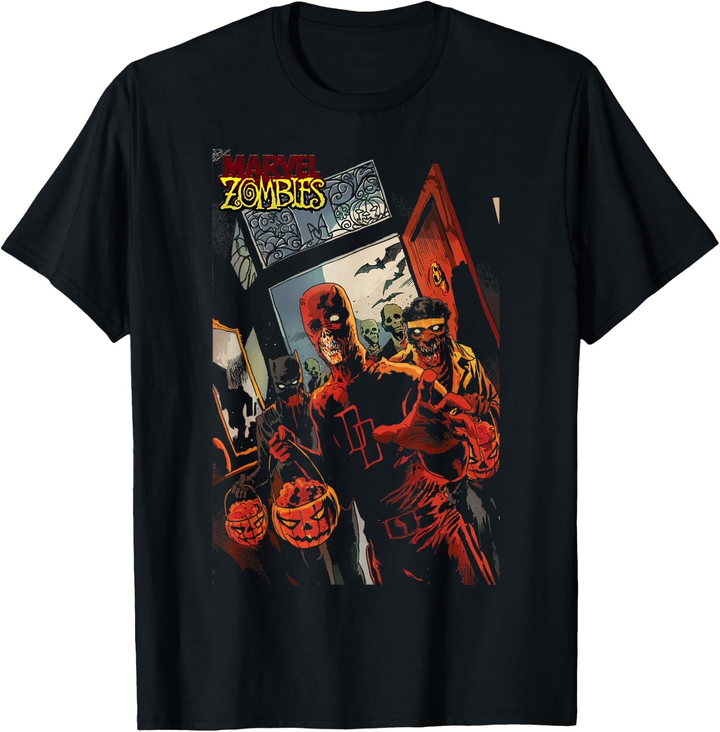 Marvel Zombies Daredevil Zombie Poster Halloween Small T-Shirt - T-Shirt | Black