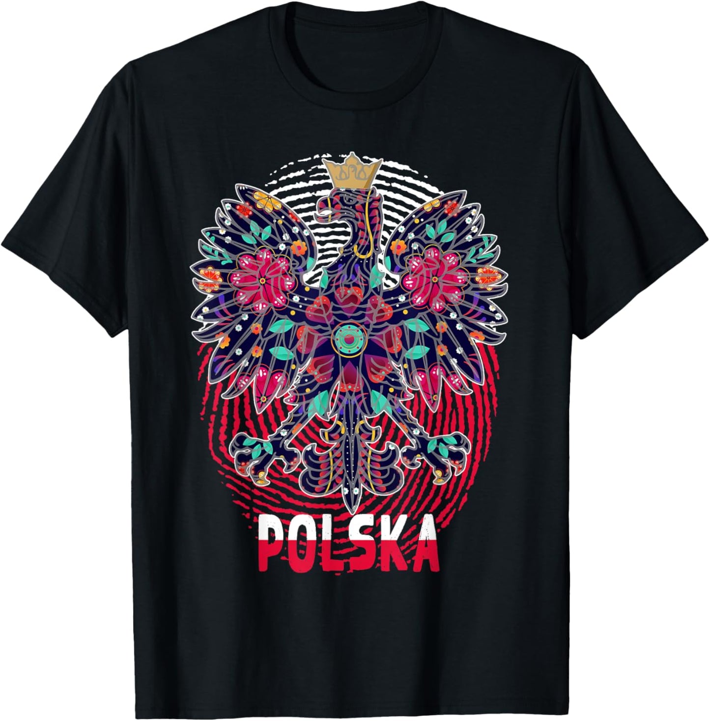 Polish Flag Outfit Ideas For Kids & Poland Polska Eagle T-Shirt - T-Shirt | Black