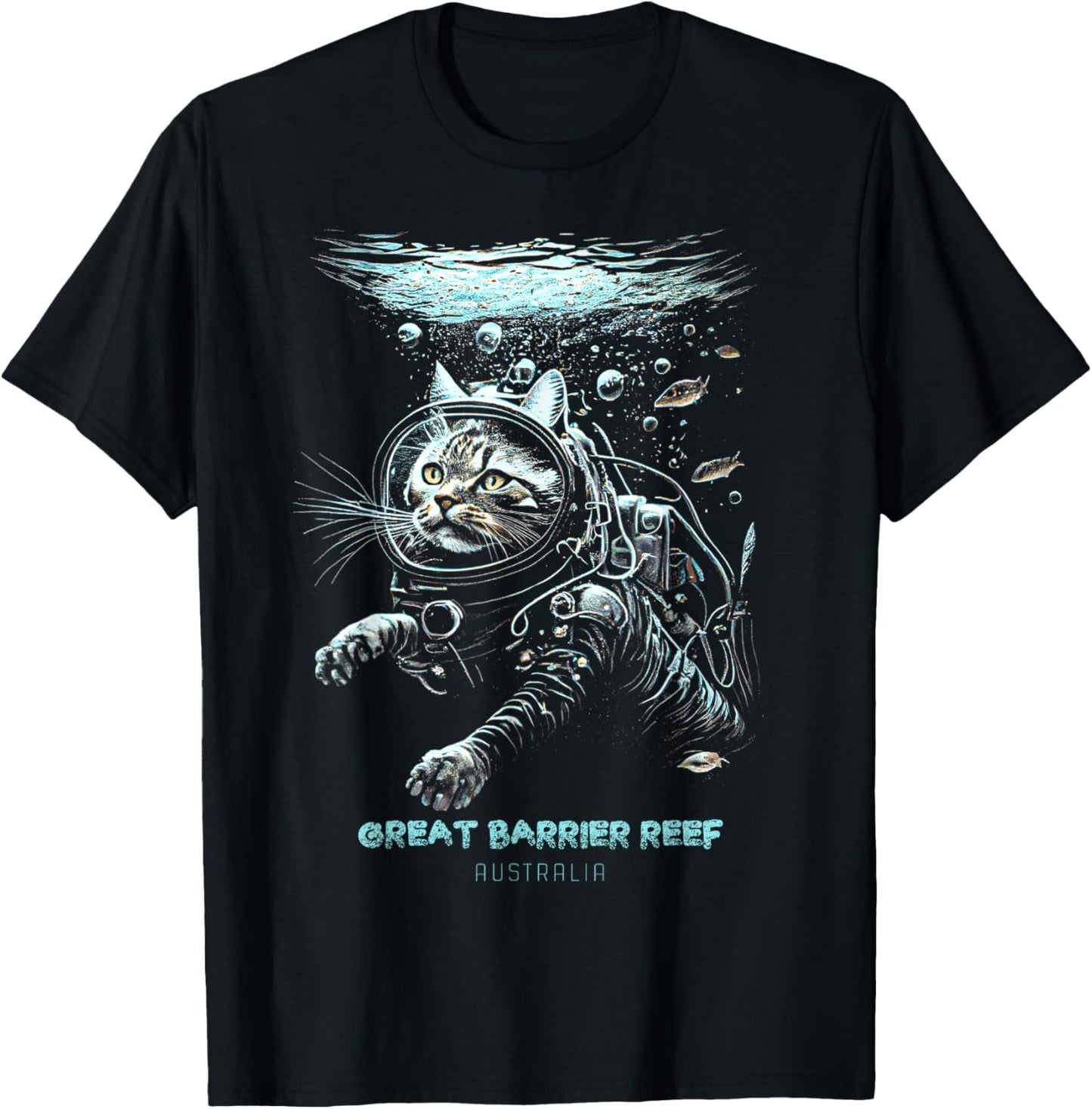 Great Barrier Reef Australia T-Shirt - T-Shirt | Black