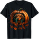 Pumpkin Dachshund costume on Dachshund Halloween T-Shirt - T-Shirt | Black