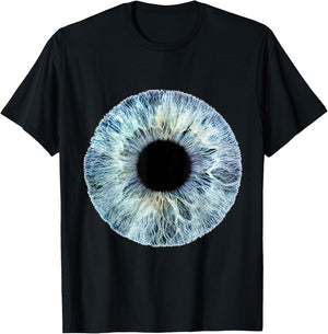 Big Eyeball Eye Watching - Funny Optometrist Opthalmologist T-Shirt - T-Shirt | Black