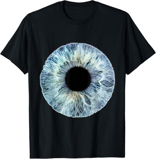 Big Eyeball Eye Watching - Funny Optometrist Opthalmologist T-Shirt - T-Shirt | Black