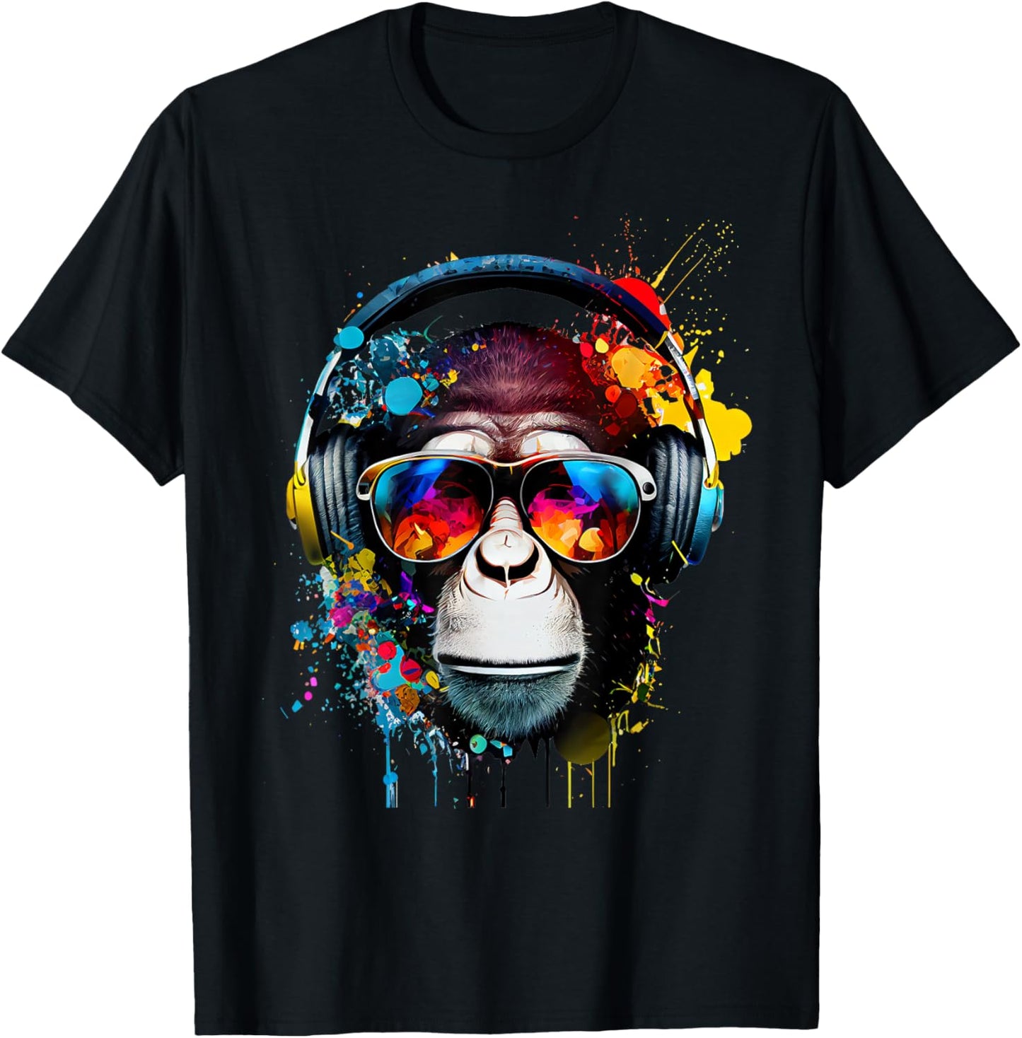 Monkey Monkey T-Shirt - T-Shirt | Black