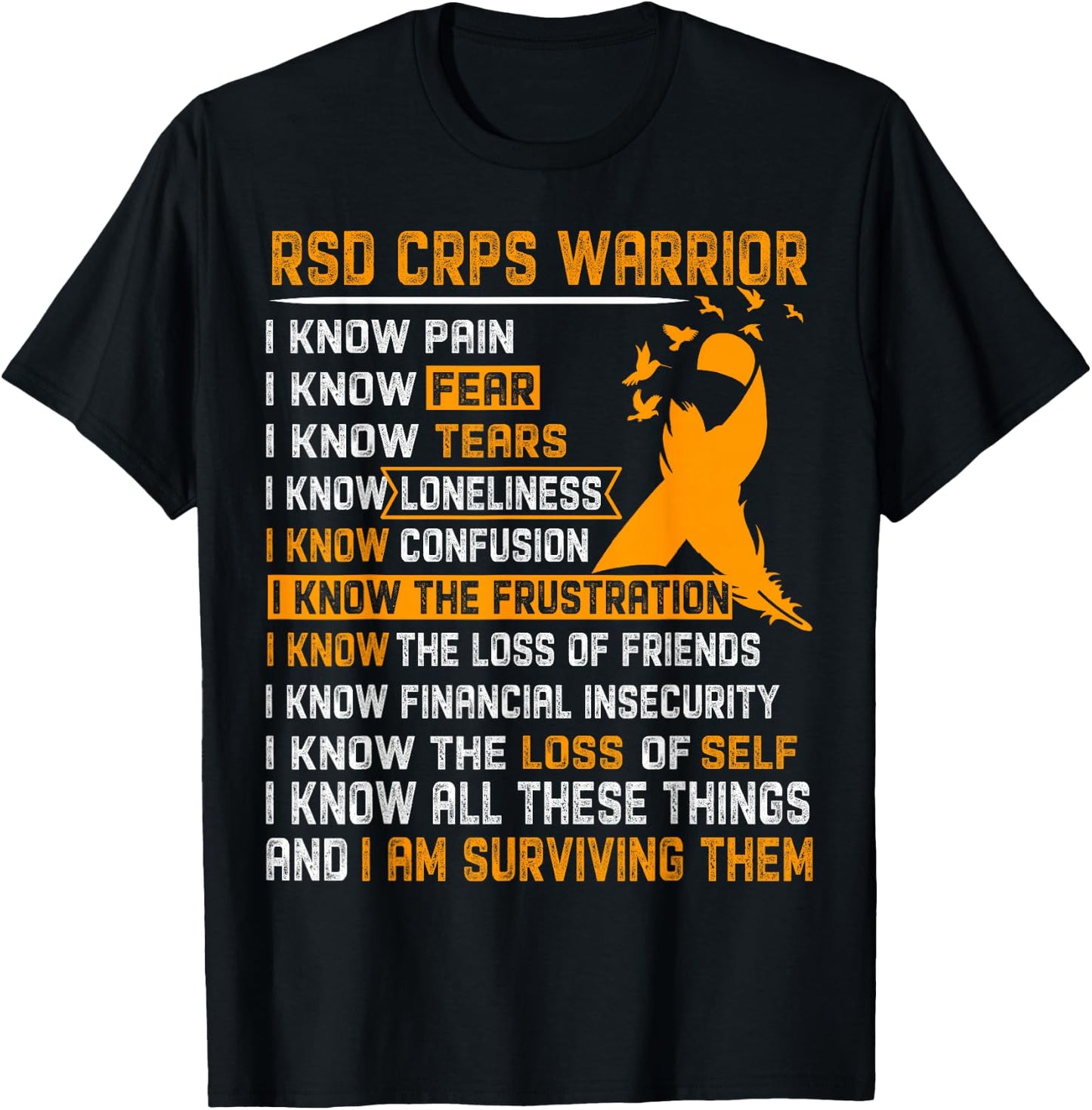 RSD CRPS Warrior Shirt Men T-Shirt - T-Shirt | Black