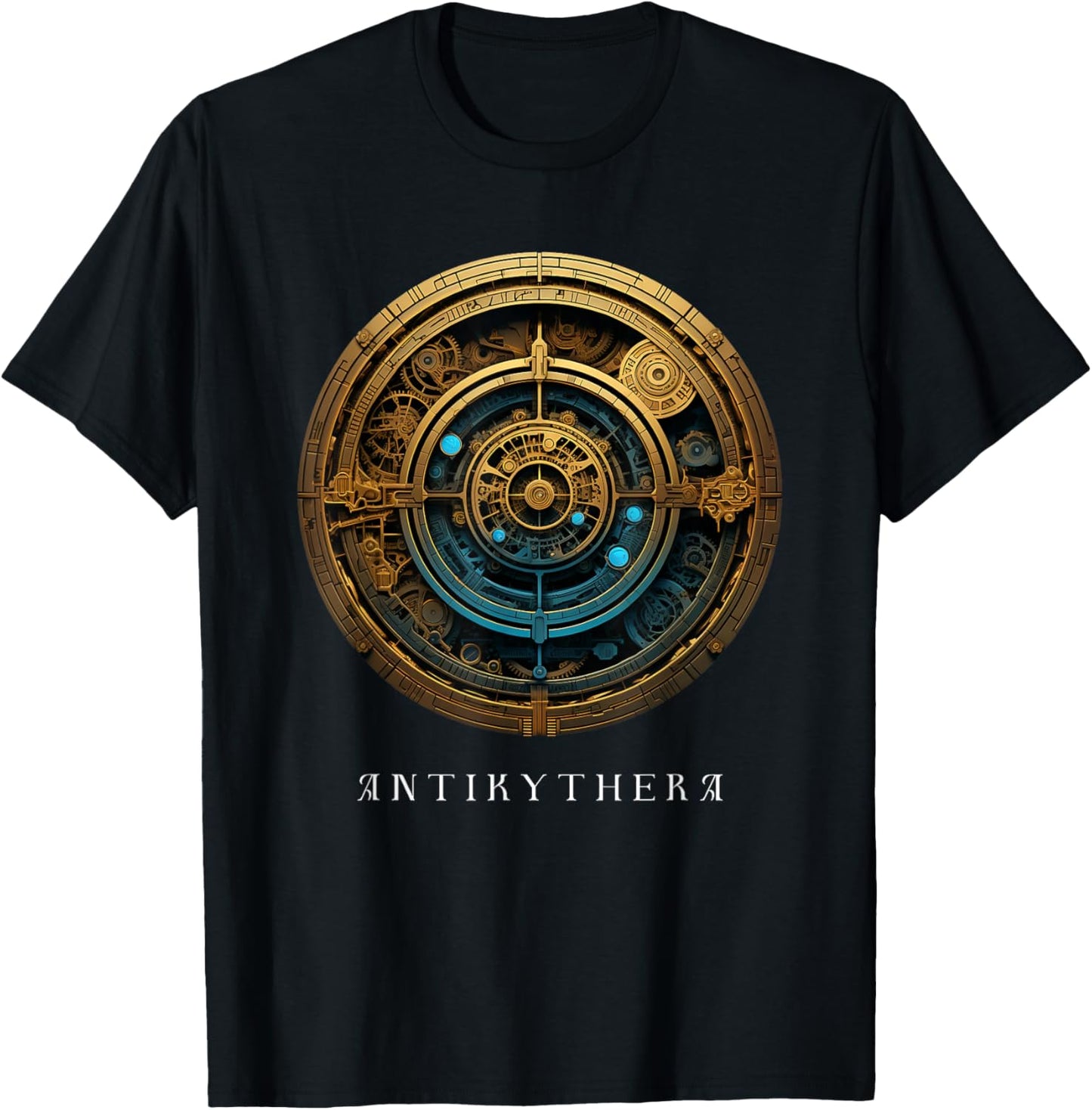 Antikythera Mechanism Greek Computer Ancient Greece T-Shirt - T-Shirt | Black
