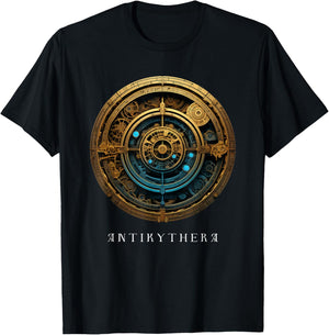 Antikythera Mechanism Greek Computer Ancient Greece T-Shirt - T-Shirt | Black