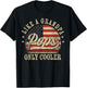 Pops Like a Grandpa Only Cooler Pops Father's Day T-Shirt - T-Shirt | Black