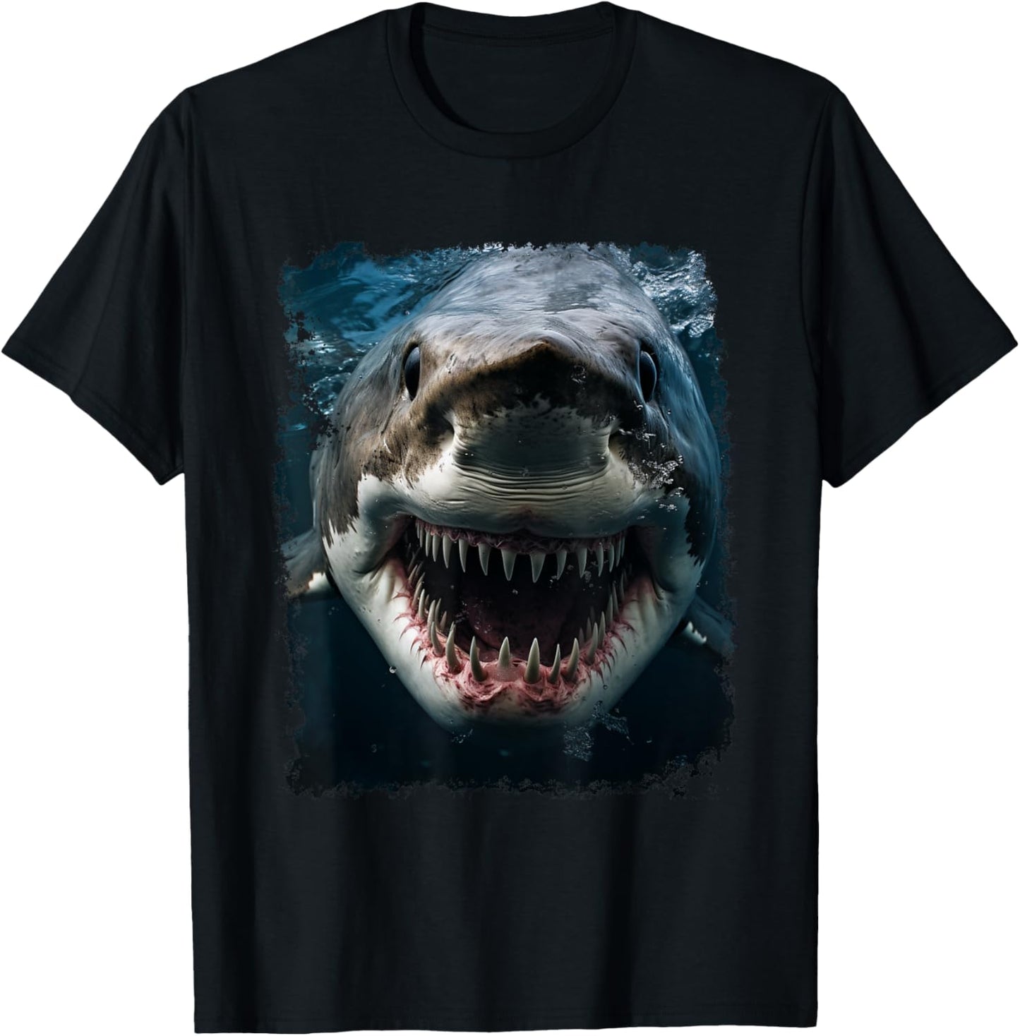 A Shark T-Shirt - T-Shirt | Black