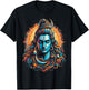 Lord Shiva Hindu God Mahadeva Trident Hinduism Devotee T-Shirt - T-Shirt | Black